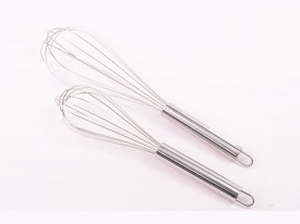Batidor pera aluminio enterizo 22cm 